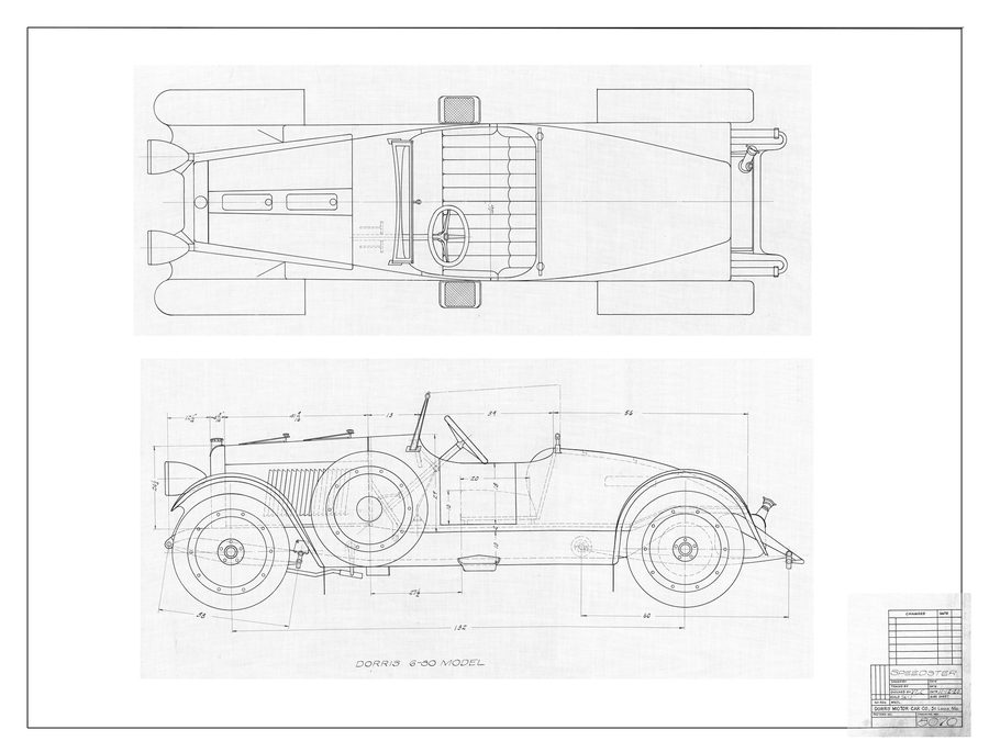 Six-80 Chassis Drawing